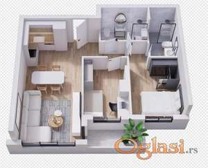 Izgradnja-cena sa pdv-om, Novo Naselje- 24 rate/kredit ✅